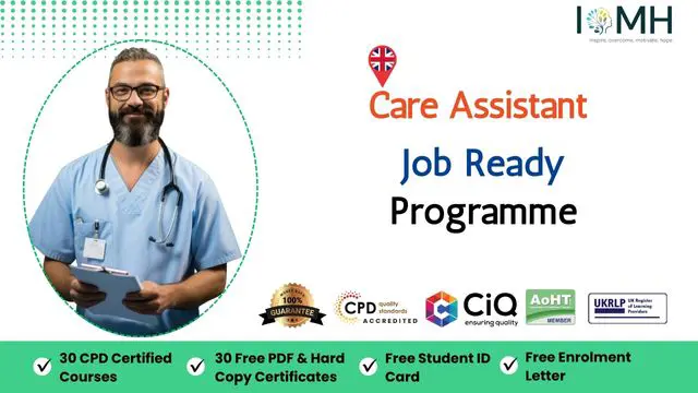 Care Assistant - Job Ready Skills Programme with Money Back Guarantee