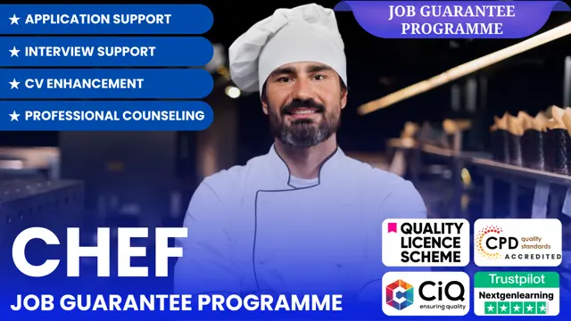 Chef - Job Guarantee Programme with Career & Application Support