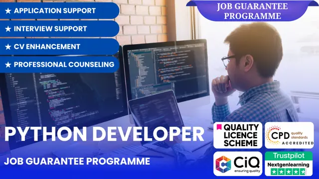 Python Developer - Job Guarantee Programme with Career & Application Support