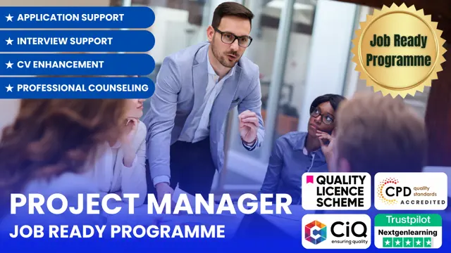 Project Manager - Job Ready Programme with Career Support & Money Back Guarantee