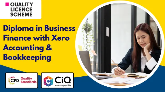 Diploma in Business Finance with Xero Accounting & Bookkeeping (QLS Levels 2 & 5)