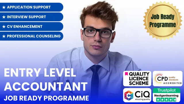 Entry Level Accountant - Job Ready Programme with Career Support & Money Back Guarantee