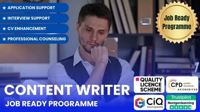 Content Writer - Job Ready Programme with Career Support & Money Back Guarantee