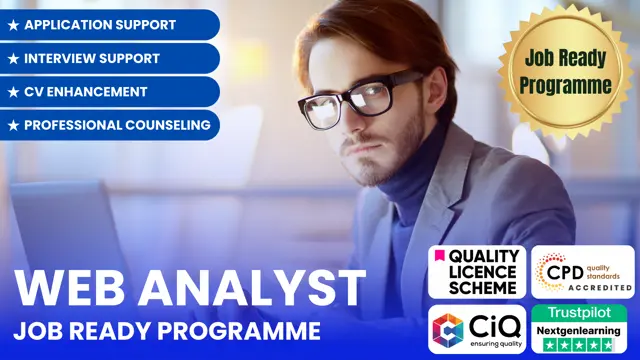 Web Analyst - Job Ready Programme with Career Support & Money Back Guarantee