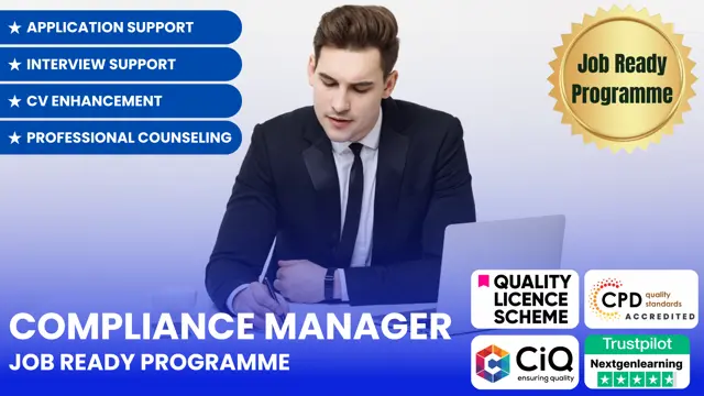 Compliance Manager - Job Ready Programme with Career Support & Money Back Guarantee