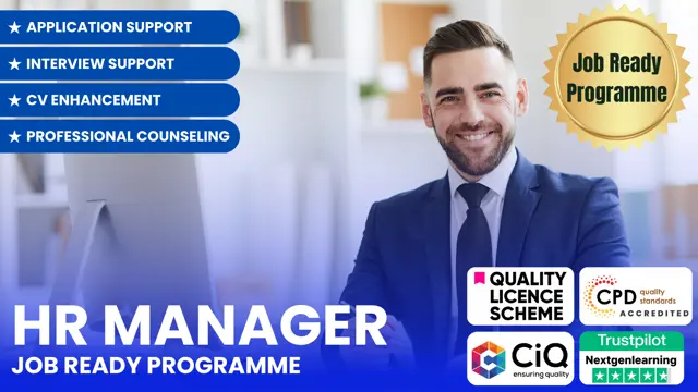 HR Manager - Job Ready Programme with Career Support & Money Back Guarantee