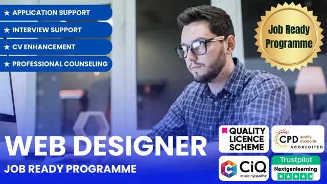 Web Designer - Job Ready Programme with Career Support & Money Back Guarantee