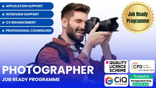 Photographer - Job Ready Programme with Interview & Career Support