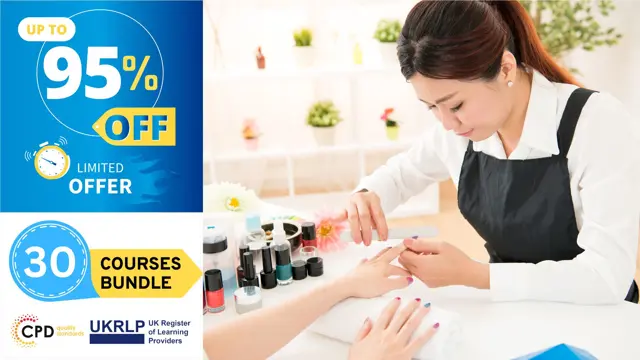 Nail Technician Training: Manicure, Acrylic Nail, Gel Nail and Nail Art - CPD Certified