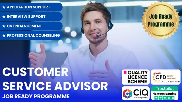 Customer Service Advisor - Job Ready Programme with Interview & Career Support