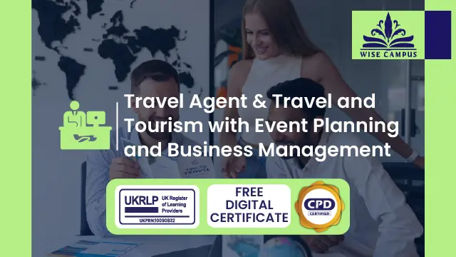 Travel Agent & Travel and Tourism with Event Planning and Business Management