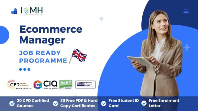 Ecommerce Manager - Job Ready Programme 