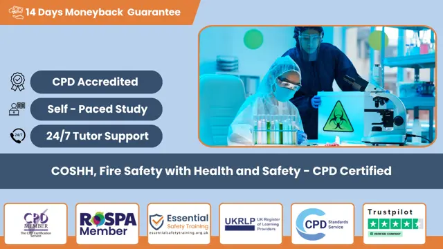 COSHH, Fire Safety with Health and Safety - CPD Certified