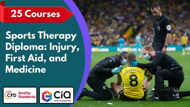 Sports Therapy Diploma: Injury, First Aid, and Medicine - CPD Accredited