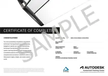 Sample certificate