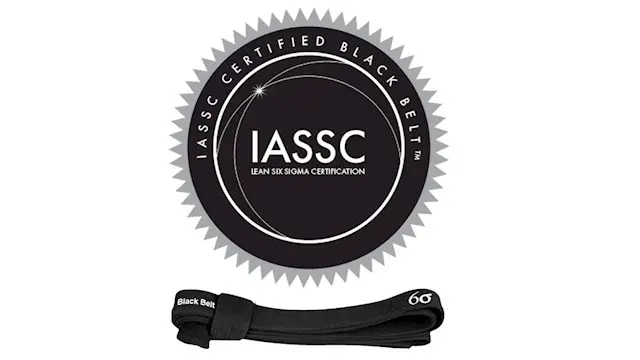IASSC Accredited Lean Six Sigma Black Belt (Exam Included) - 6 Months Access