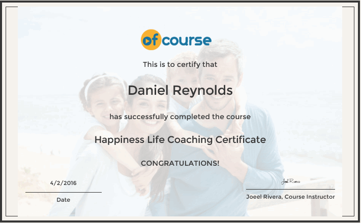 Online Mental Health: Happiness Life Coaching Certification Course |  