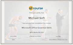Microsoft Essential Skills cert