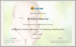 Herbalism Skincare Cert