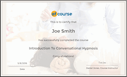 Conversational Hypnosis Cert