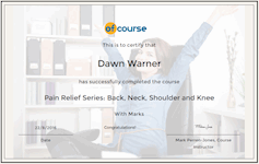 Pain Series Cert