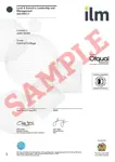 Sample Copy of Certificate