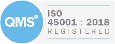 ISO45001:2018 registered