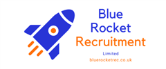 Blue Rocket Recruitment Logo