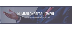 Jobs from Number One Recruitment Jobs from Number One Recruitment