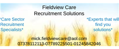 Jobs from Mick Hull T/A Fieldview Care Recruitment Solutions