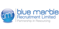 Blue Marble Recruitment Logo