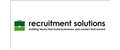 Recruitment Solutions jobs