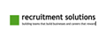 Recruitment Solutions jobs